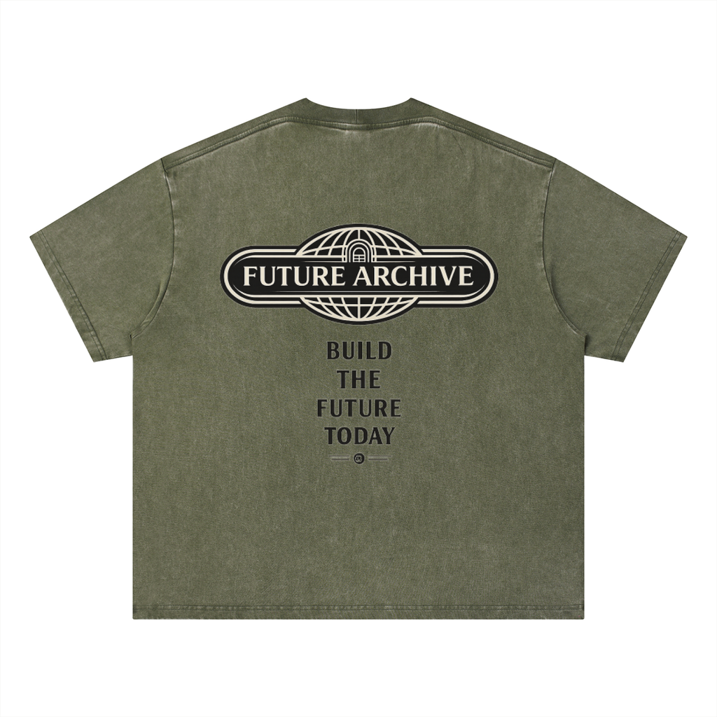 Unisex Vintage Wash Boxy T-Shirt