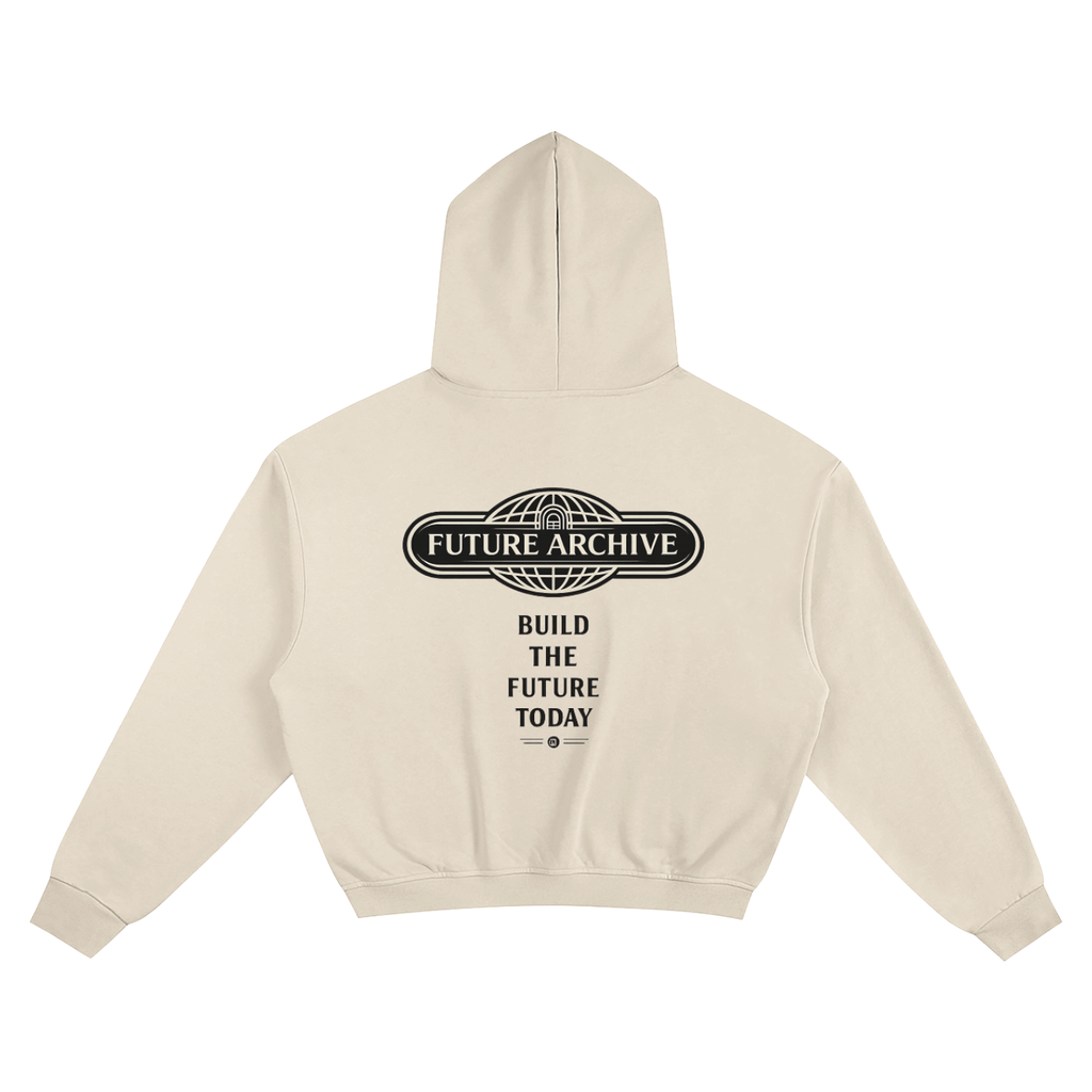 Unisex Cotton Cropped Hoodie