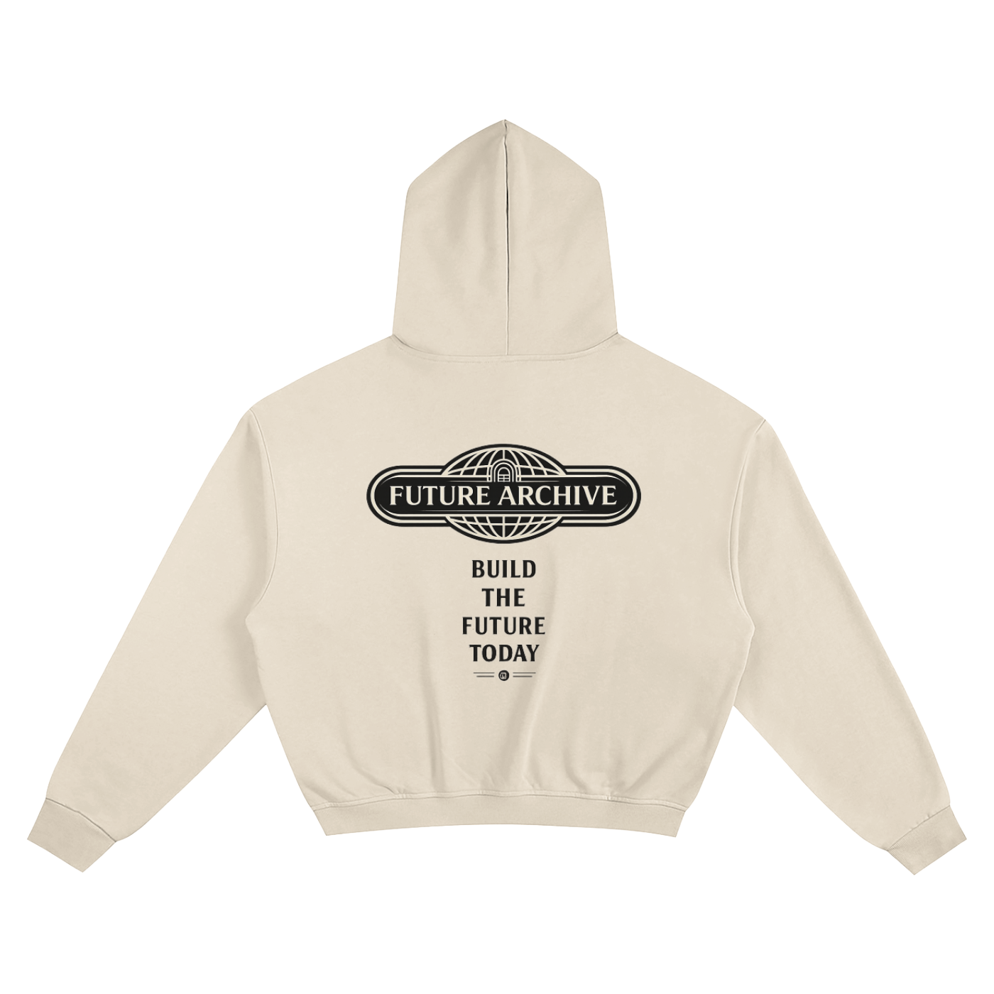 Unisex Cotton Cropped Hoodie