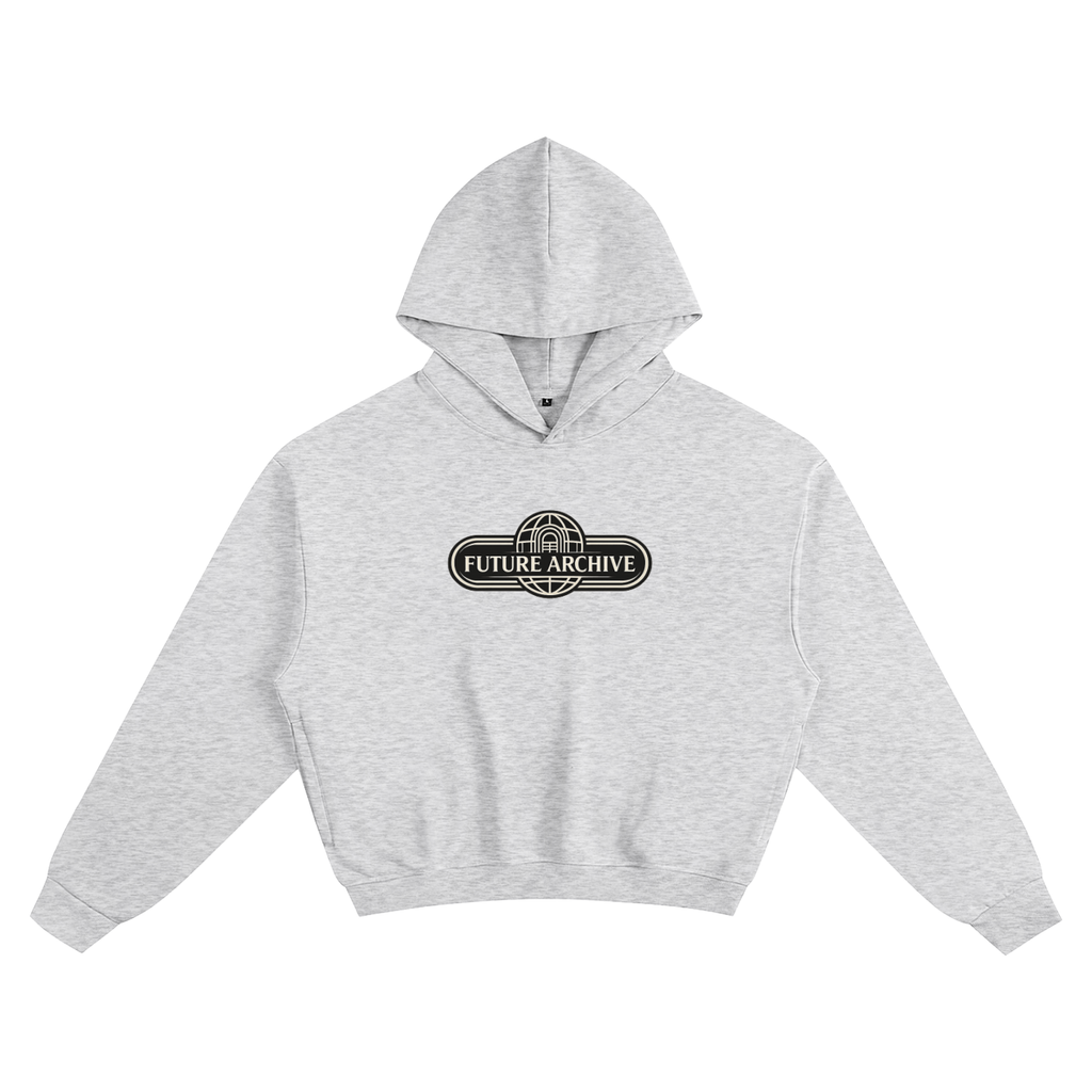 Unisex Cotton Cropped Hoodie