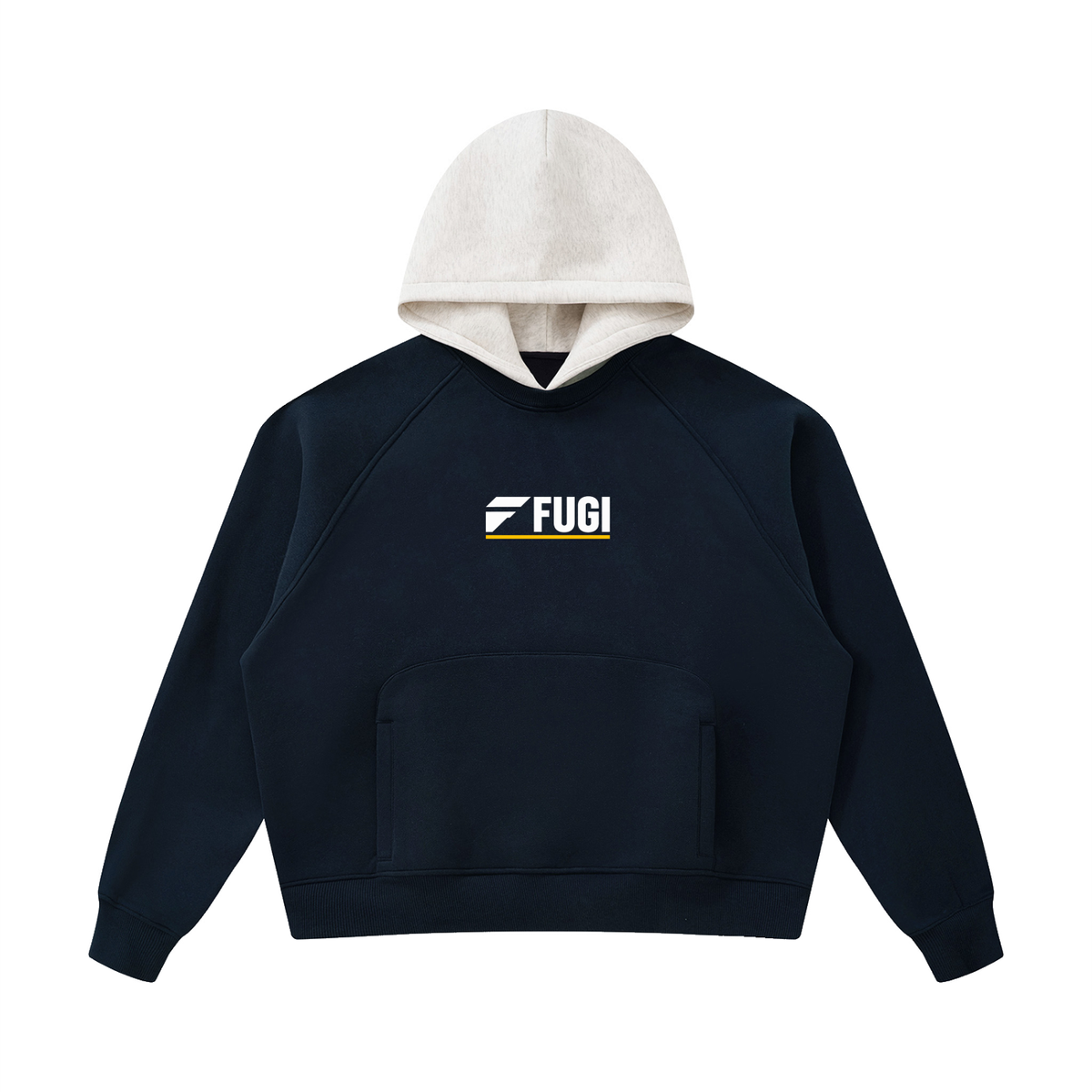FUGI Raglan Colour Block Hoodie, product image 3