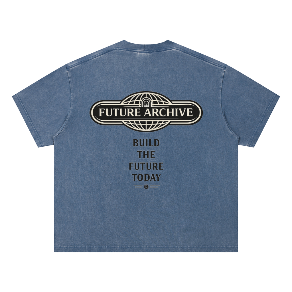 Unisex Vintage Wash Boxy T-Shirt