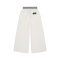 Striped Waist Wide Leg Pants