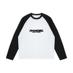 Color-Blocked Raglan Long-Sleeve T-Shirt