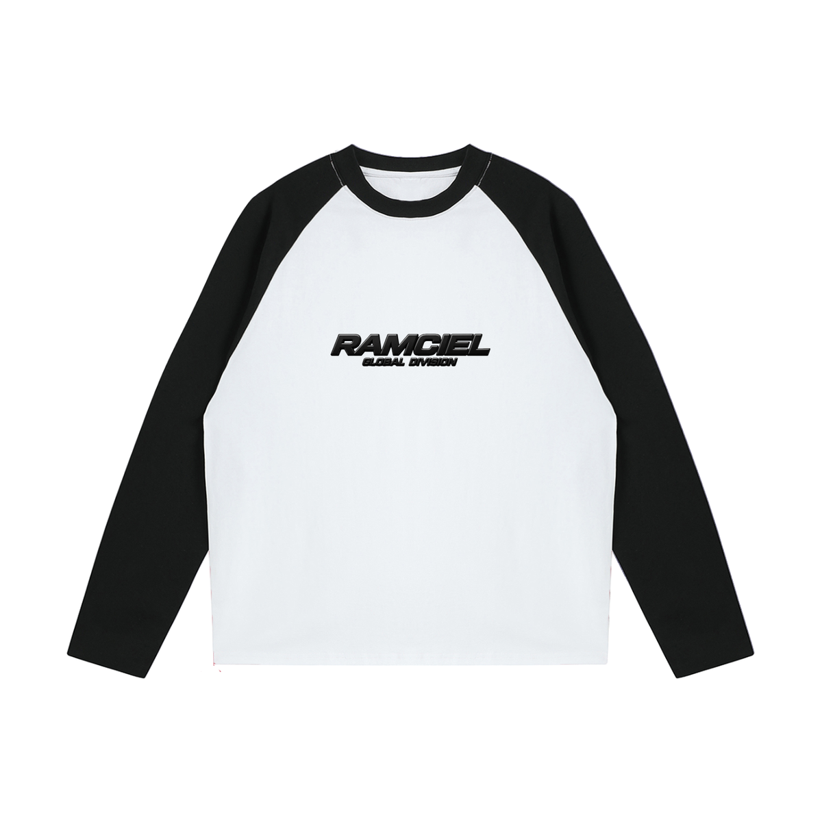 Color-Blocked Raglan Long-Sleeve T-Shirt