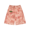 Unisex Vintage Wash Plaid Shorts