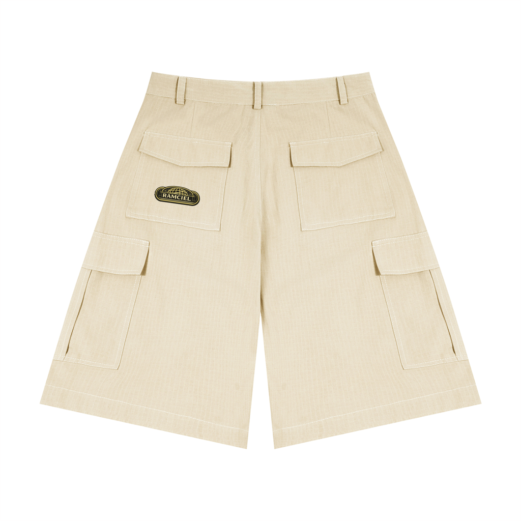 Unisex Woven Cargo Shorts