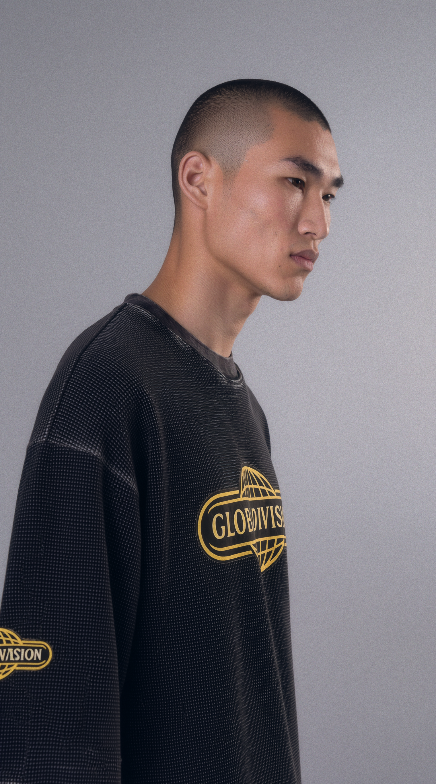 Textured Waffle Washed Boxy T-Shirt