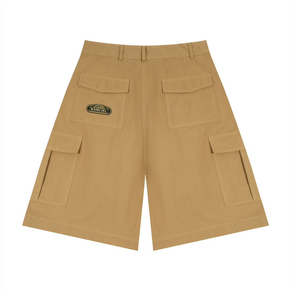 Unisex Woven Cargo Shorts