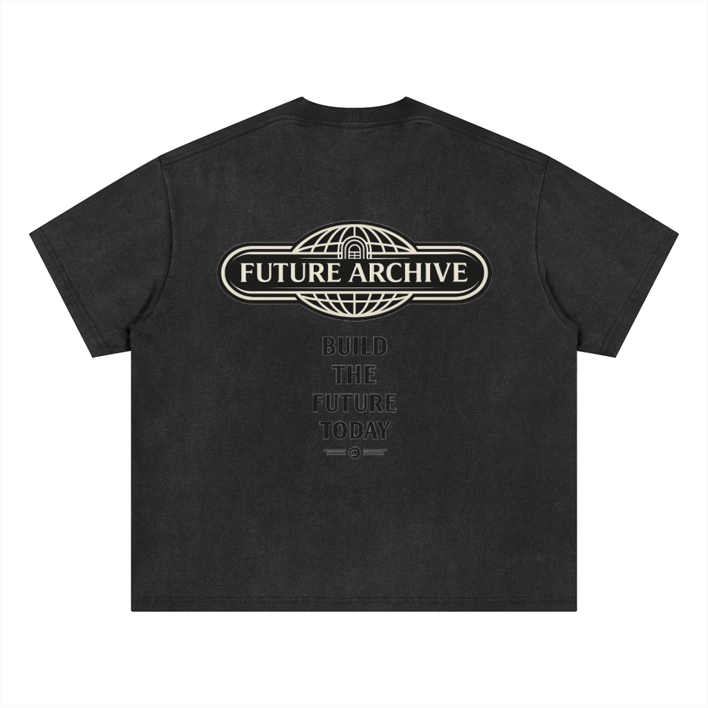 Unisex Vintage Wash Boxy T-Shirt