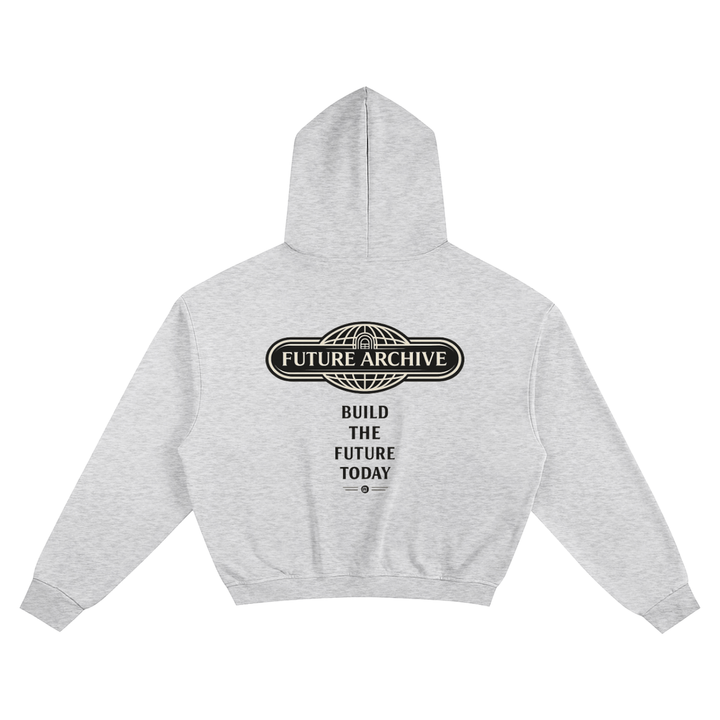 Unisex Cotton Cropped Hoodie