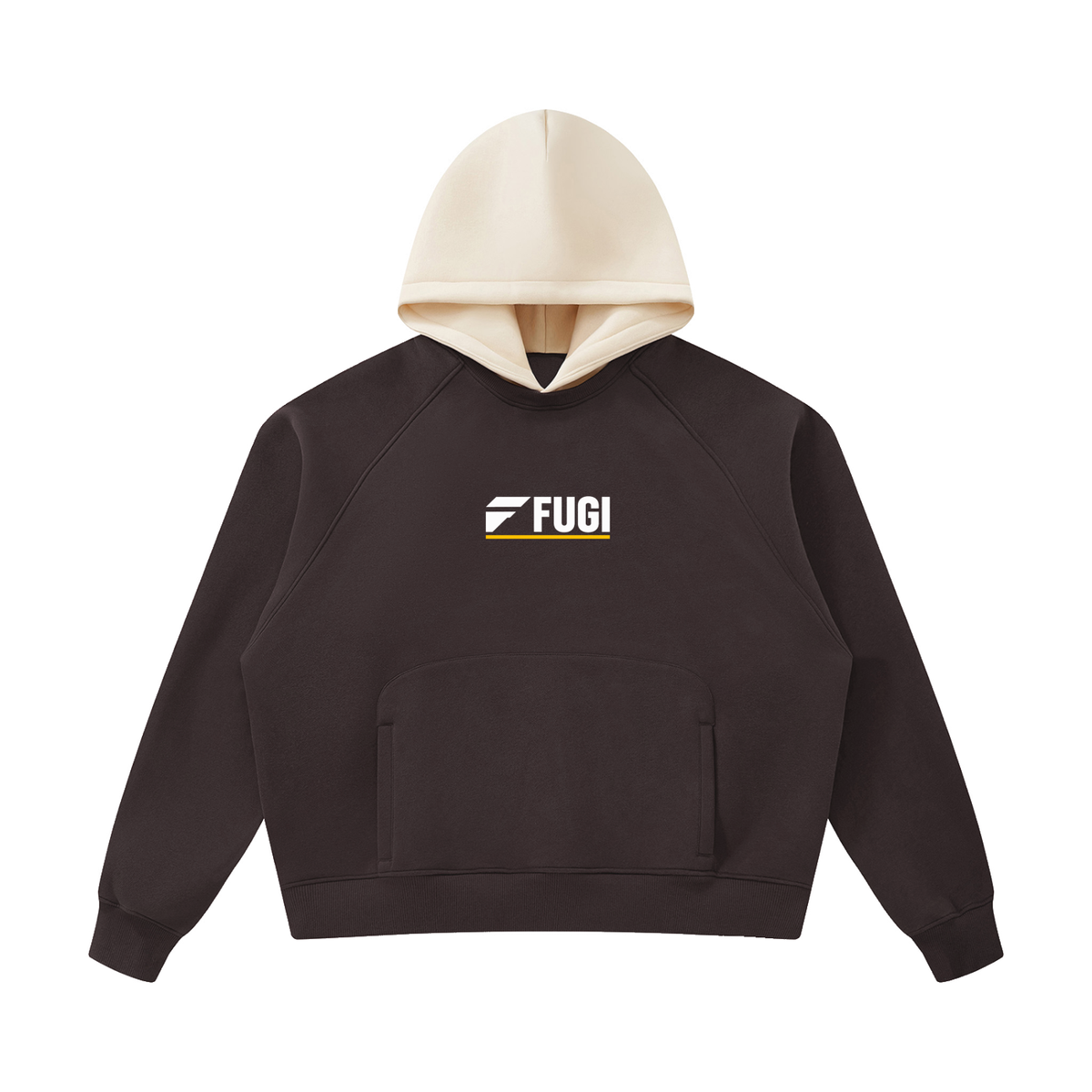 FUGI Raglan Colour Block Hoodie, product image 5