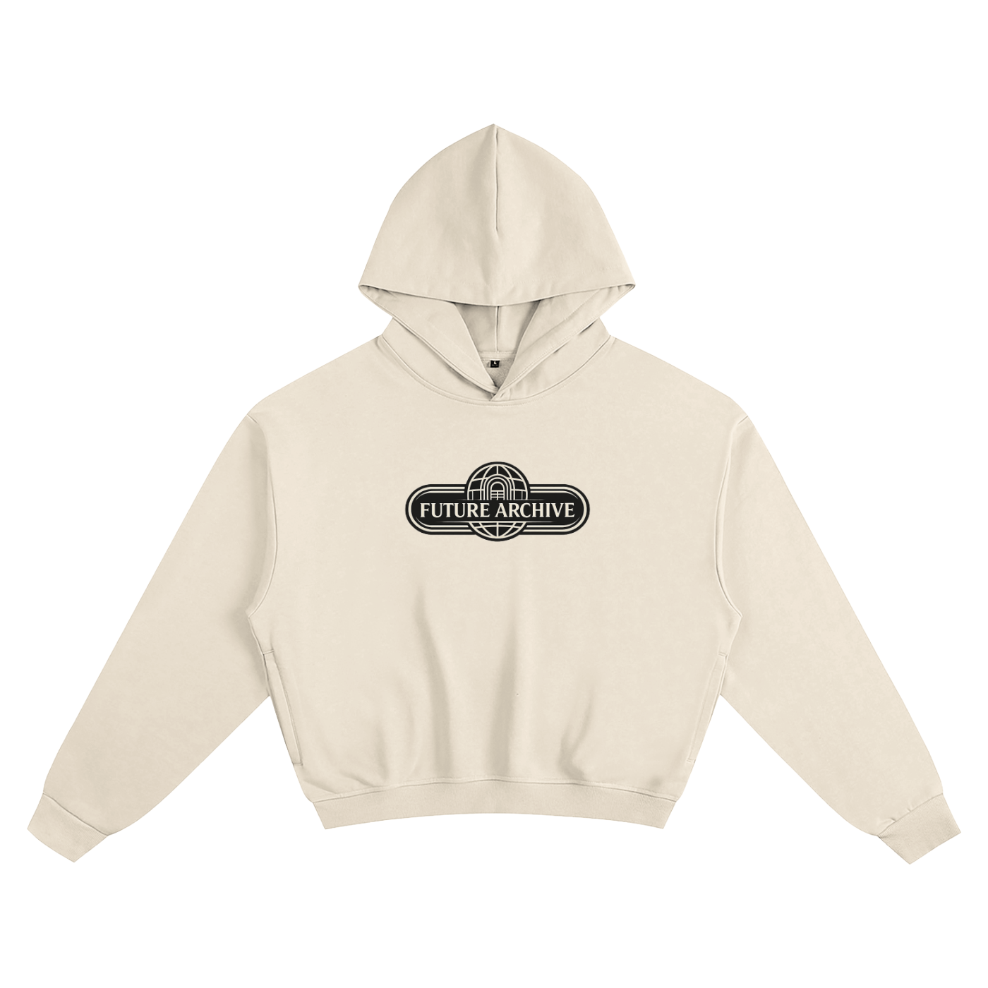 Unisex Cotton Cropped Hoodie