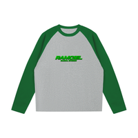 Color-Blocked Raglan Long-Sleeve T-Shirt