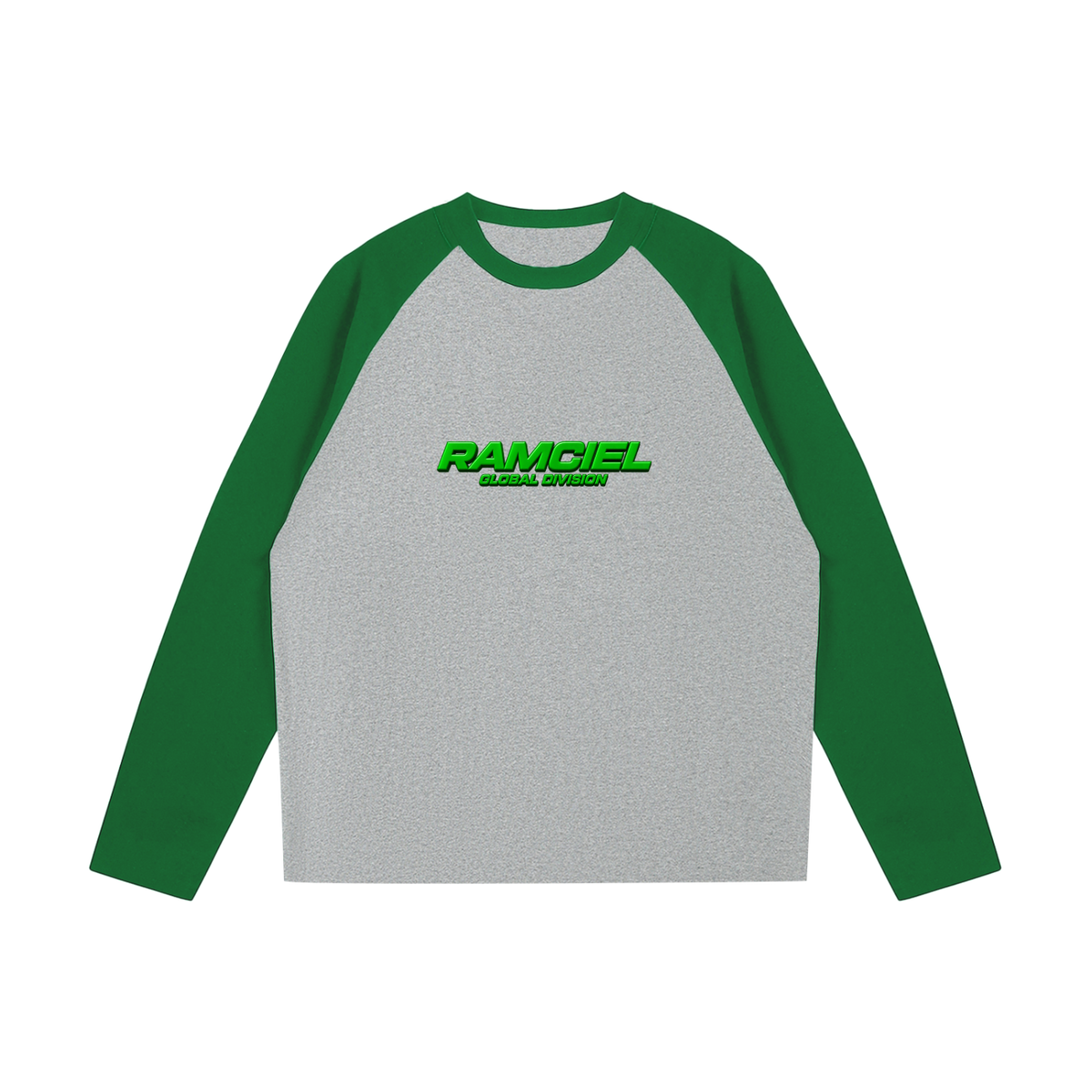 Color-Blocked Raglan Long-Sleeve T-Shirt