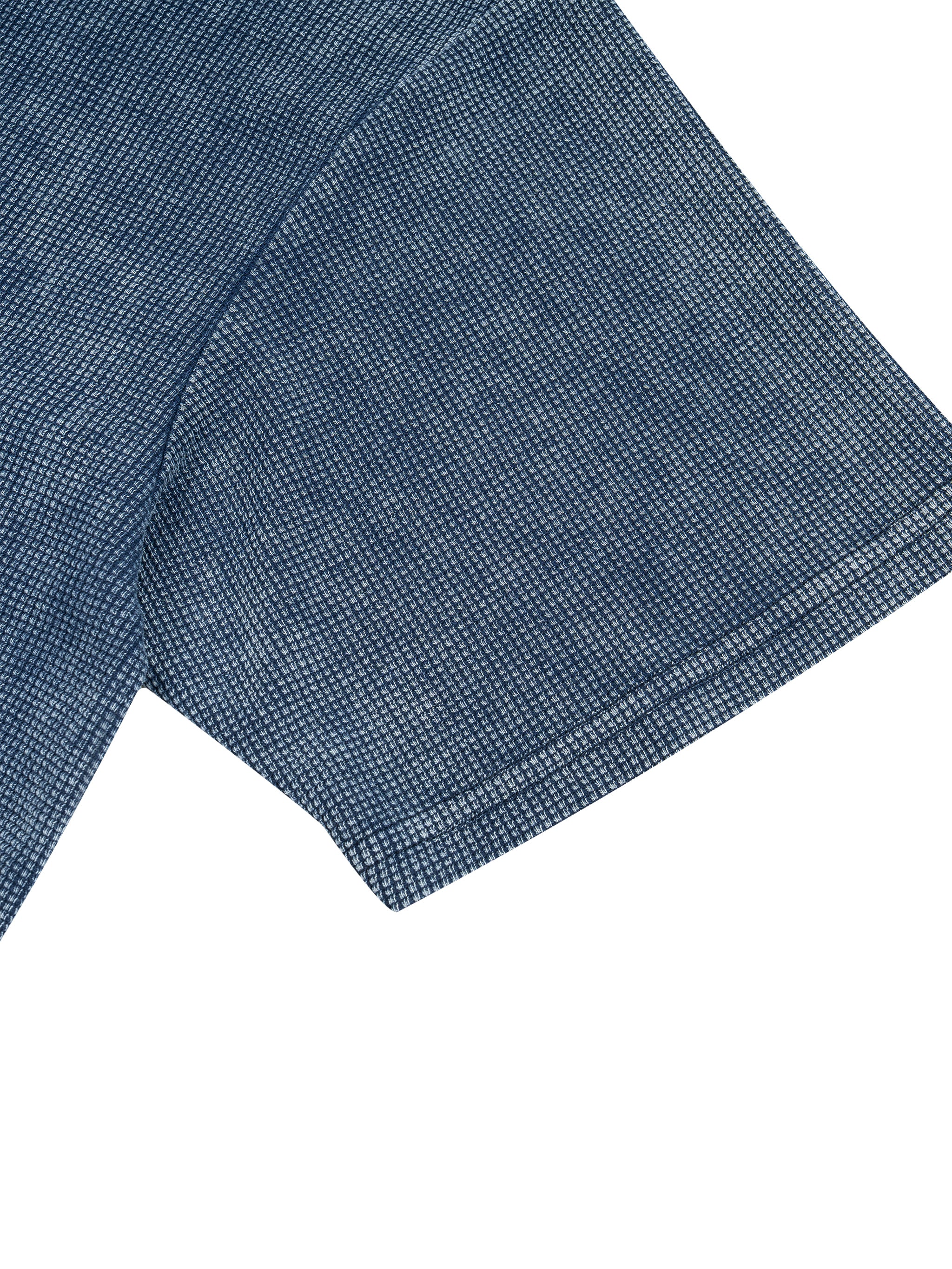 Textured Waffle Washed Boxy T-Shirt